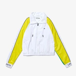 Women’s Lacoste SPORT Water-Resistant Zip Tennis Jacket